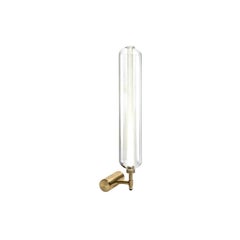 21st Century Scintilla Borosilicate Blown Glass and Metal Base Table Lamp