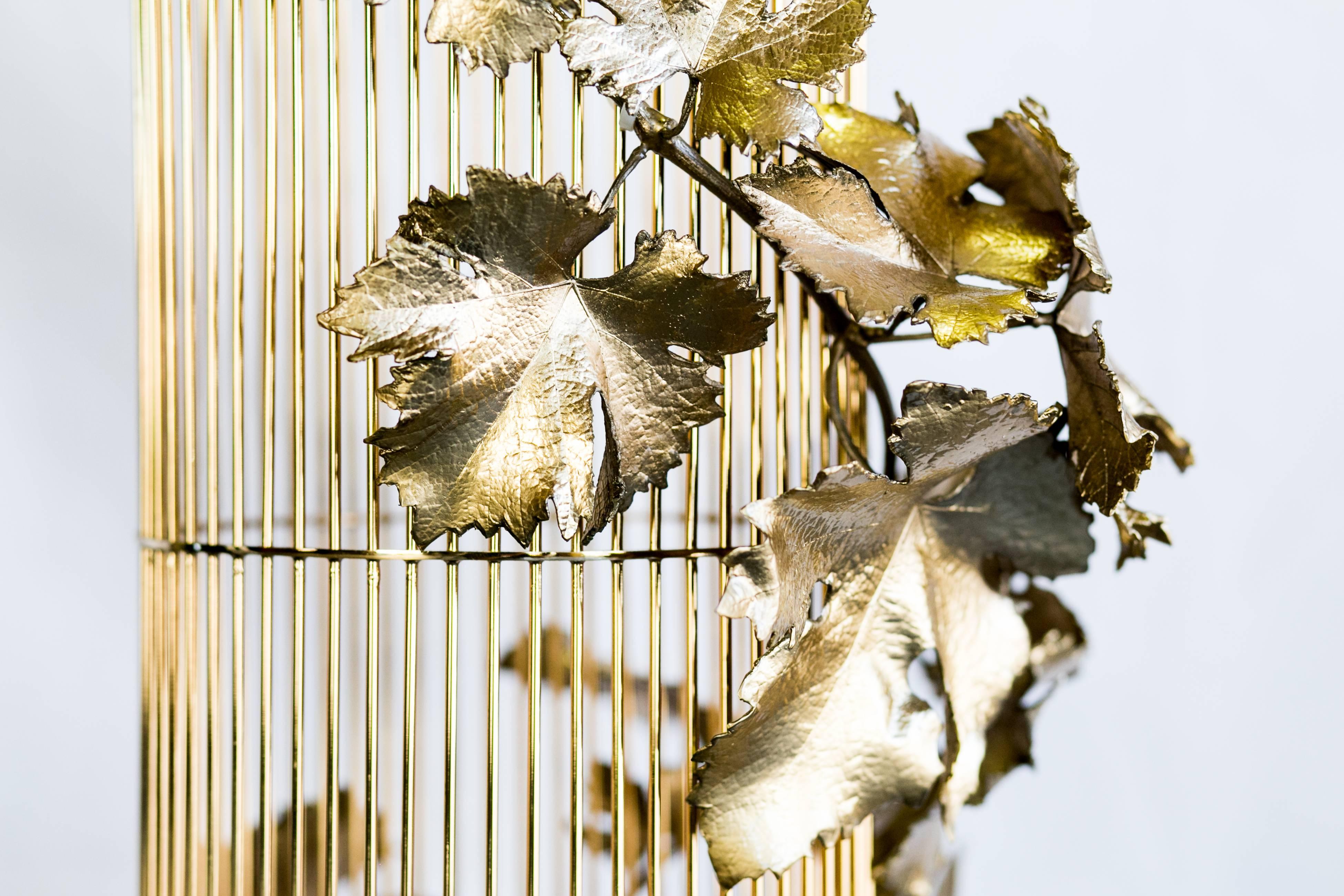 Lustre moderne et sculptural du 21e siècle en chrome et acier, fait à la main en vente 12