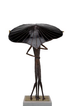 21st Century Sculptural Table Lamp "LES GOÉLANDS" by Francis Terrade
