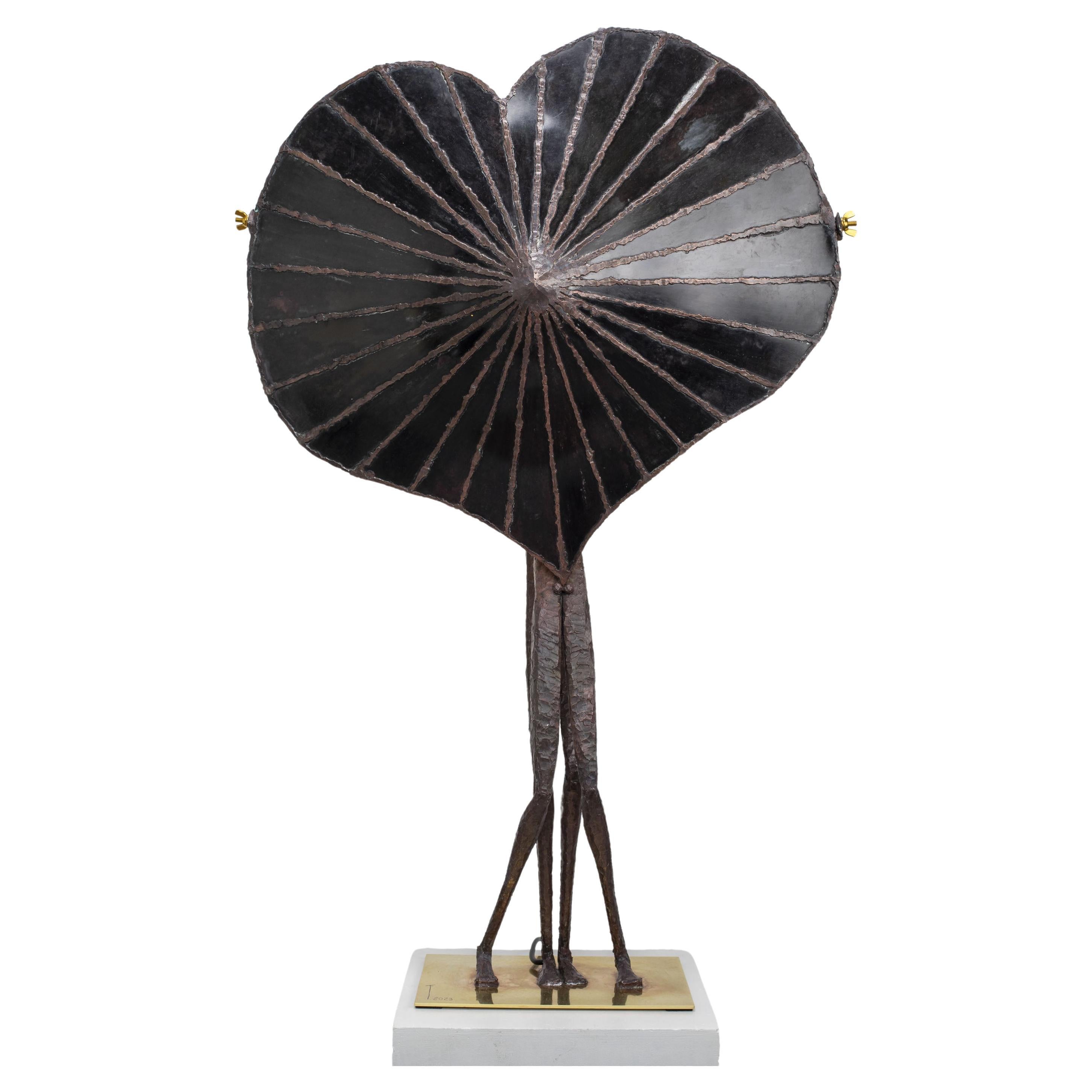 21st Century Sculptural Table Lamp "LES GOÉLANDS" by Francis Terrade For Sale