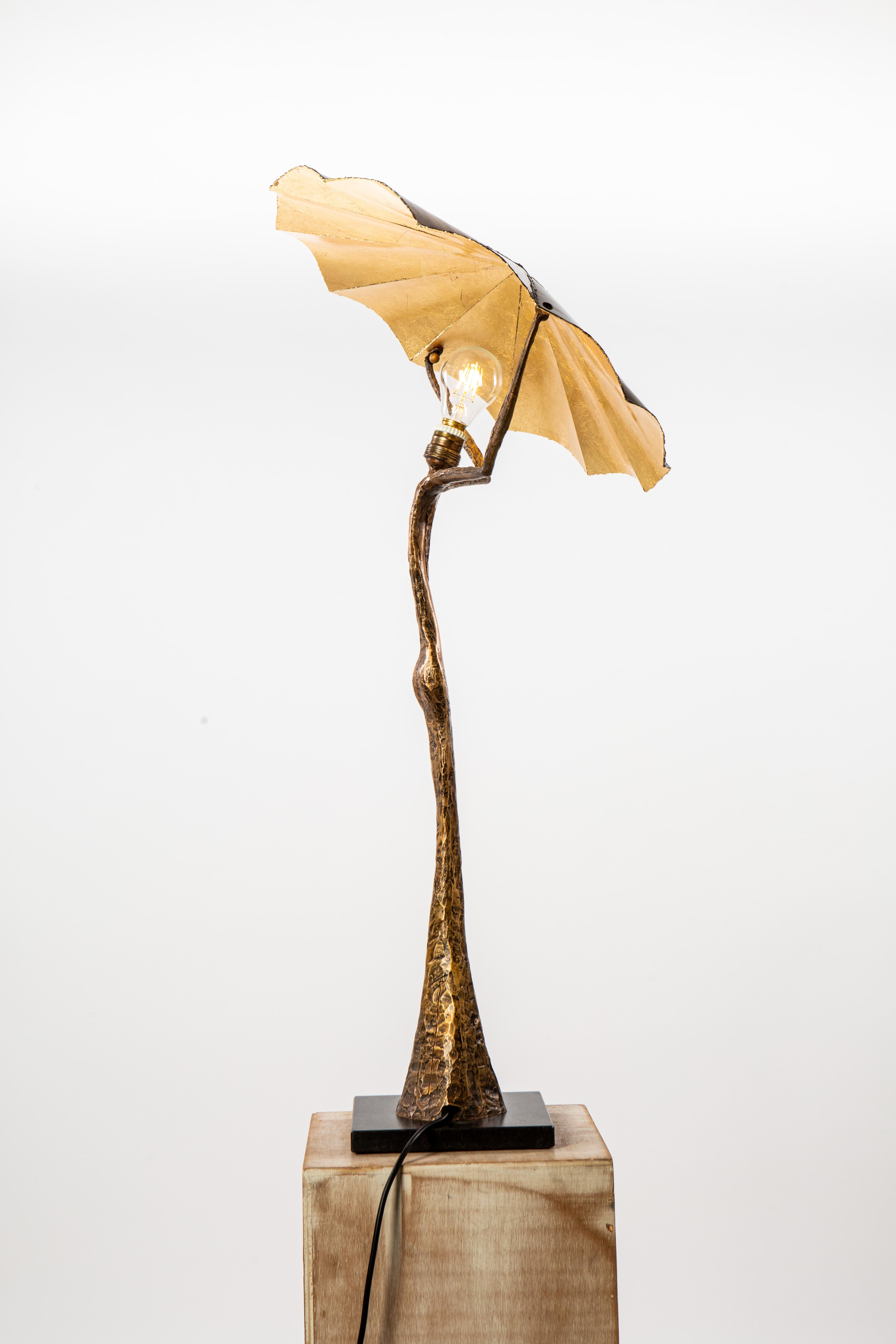 Français Lampe de table sculpturale du 21e siècle V.I.I. par Fantôme en vente