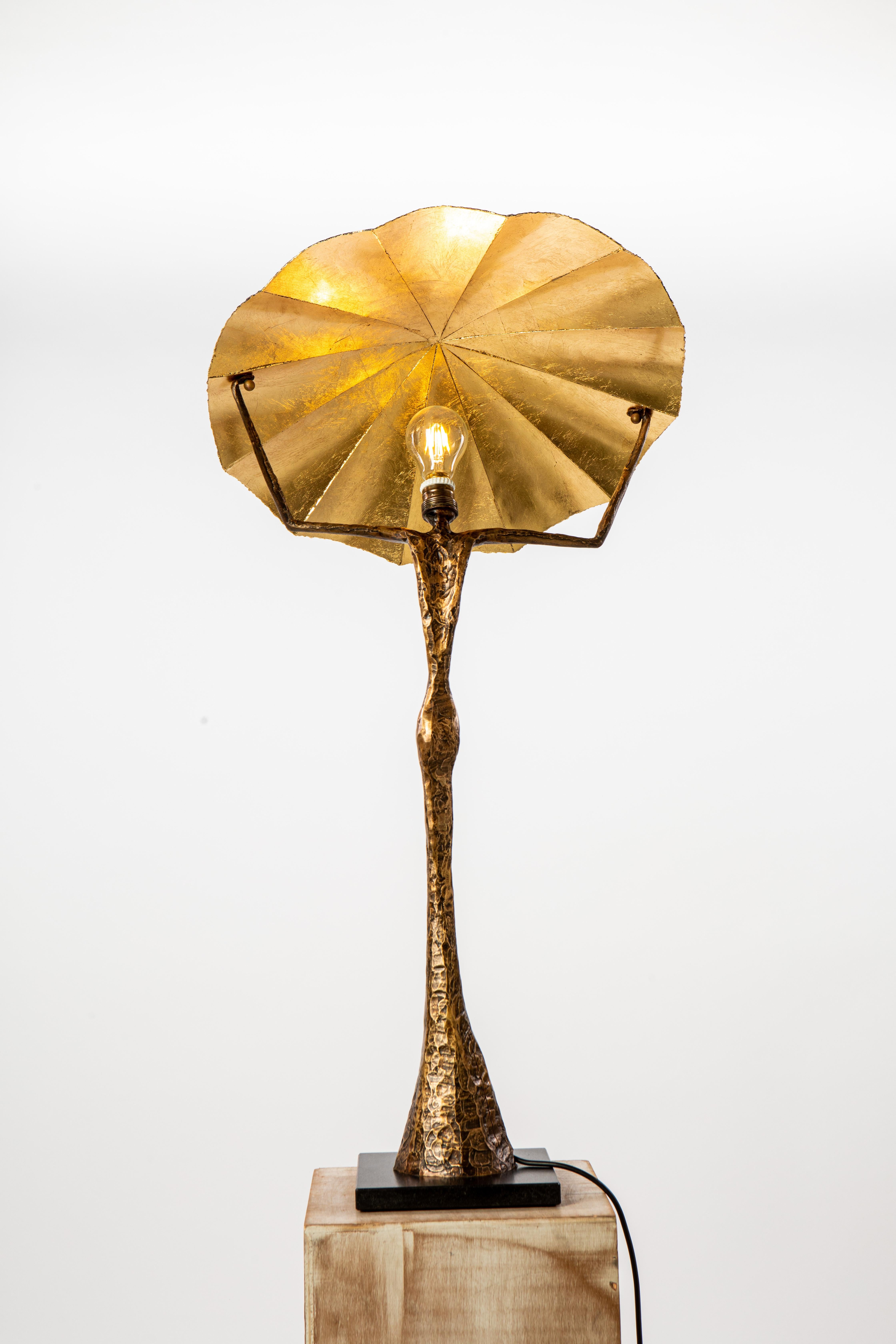 21st Century Sculptural Table Lamp V. MARS by Fantôme In New Condition In Paris, FR