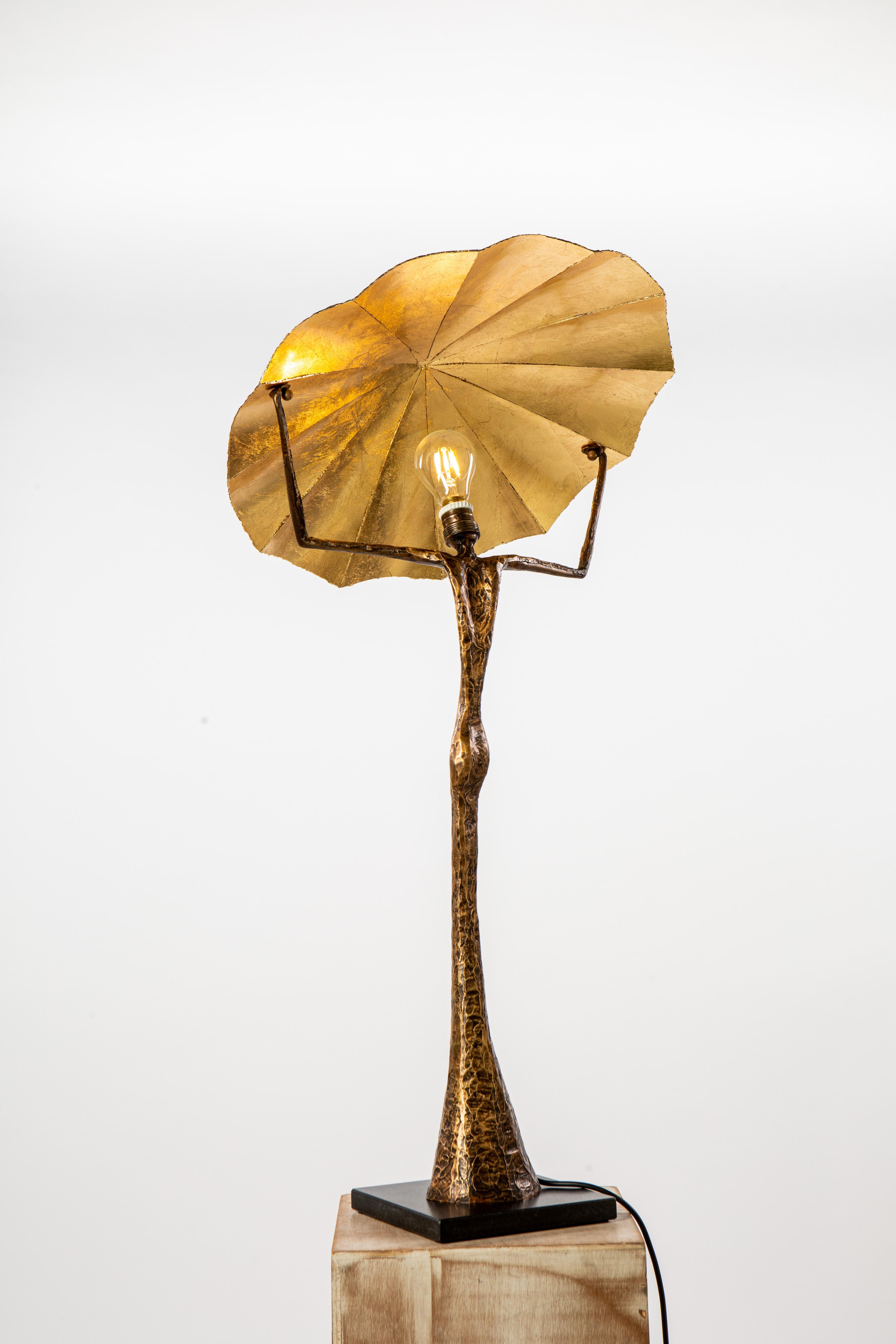 XXIe siècle et contemporain Lampe de table sculpturale du 21e siècle V.I.I. par Fantôme en vente