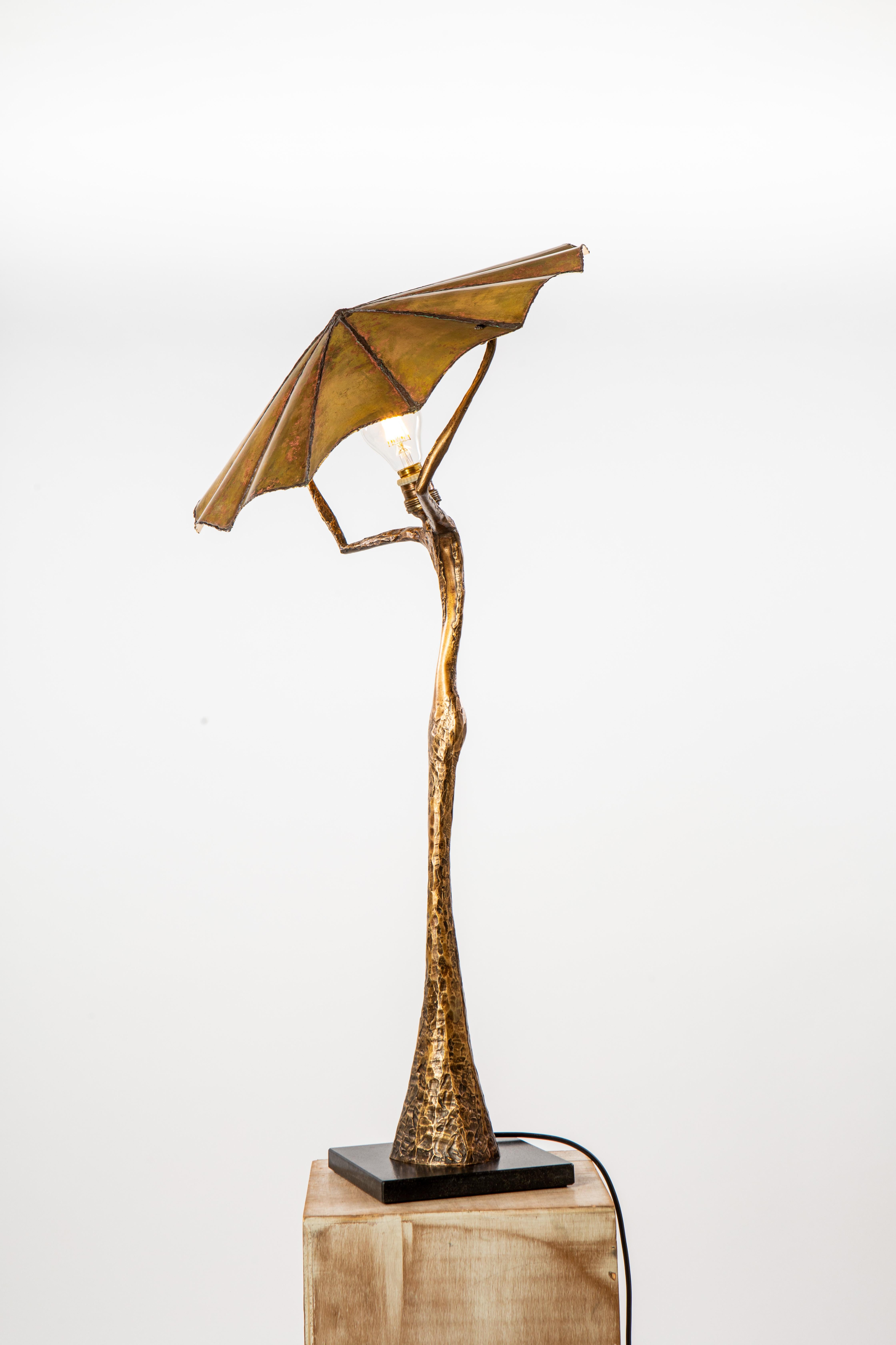 Lampe de table sculpturale du 21e siècle V.I.I. par Fantôme en vente 1