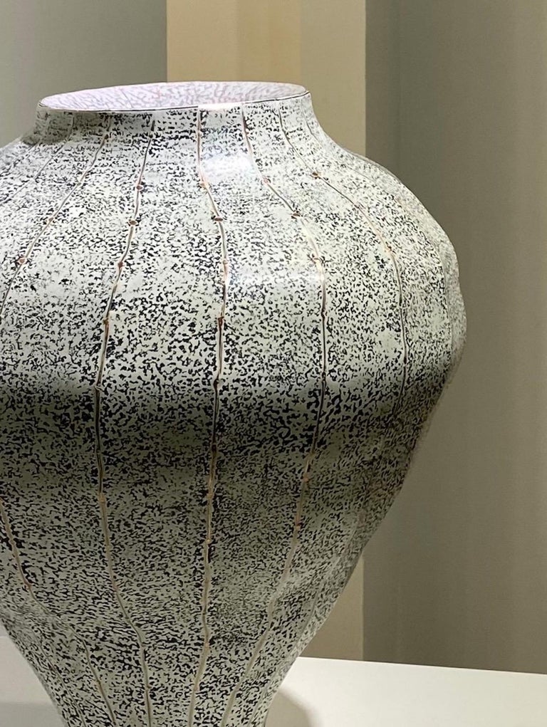 Korean 21st Century Sculptural Vase 