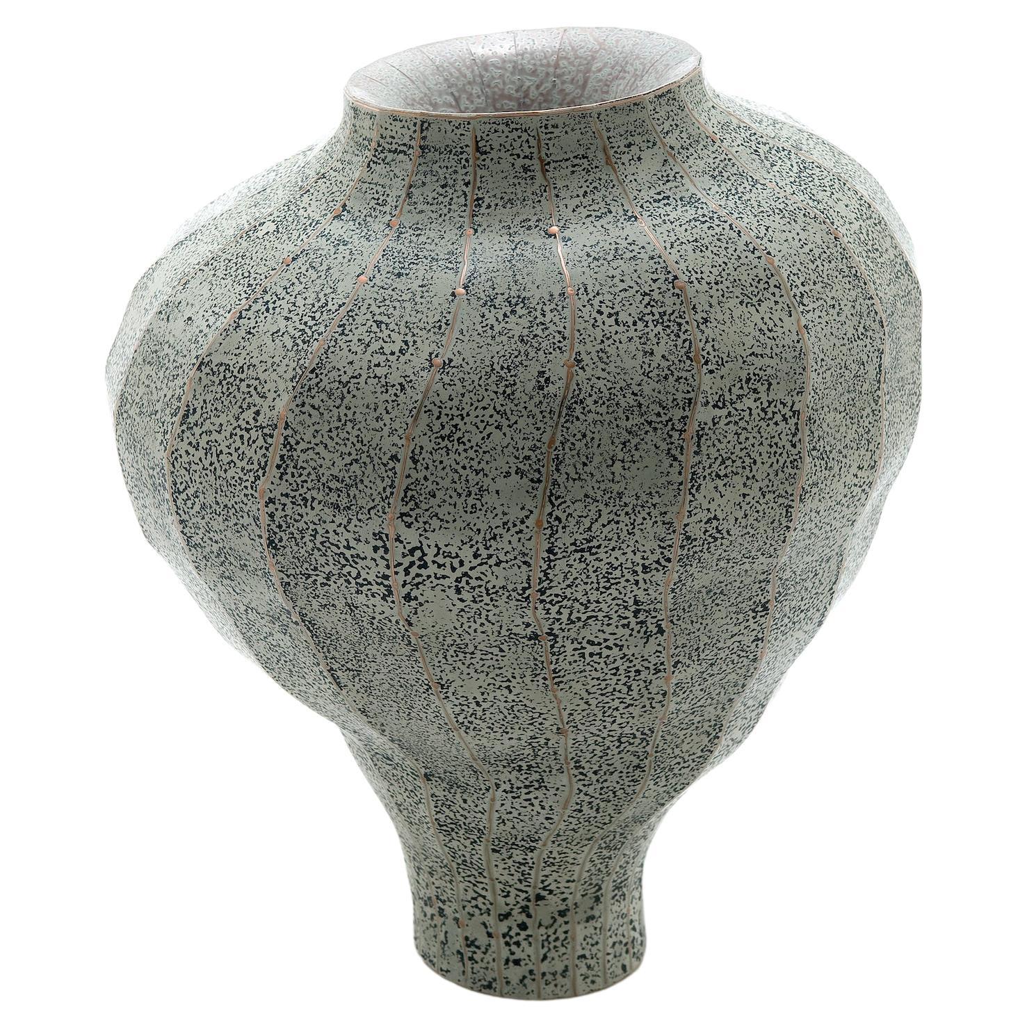 21st Century Sculptural Vase "Transition Sign" by Jaiik Lee Copper Vessels