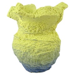 21st Century Sculpture "ACAPULCO" by Nitsa Meletopoulos Porcelain Yellow