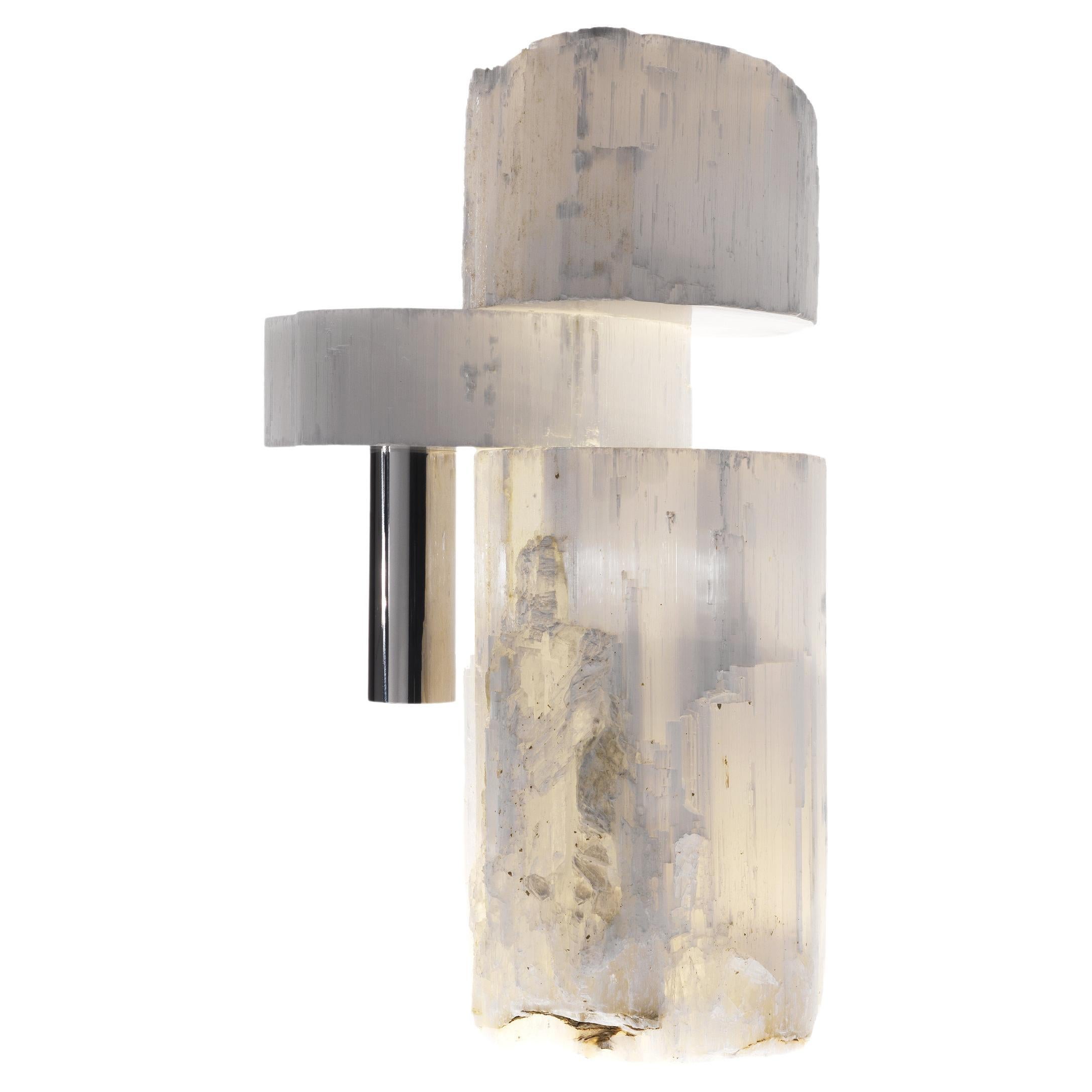 Vase Selen du 21e siècle en Selenite naturelle par CTRLZAK en vente