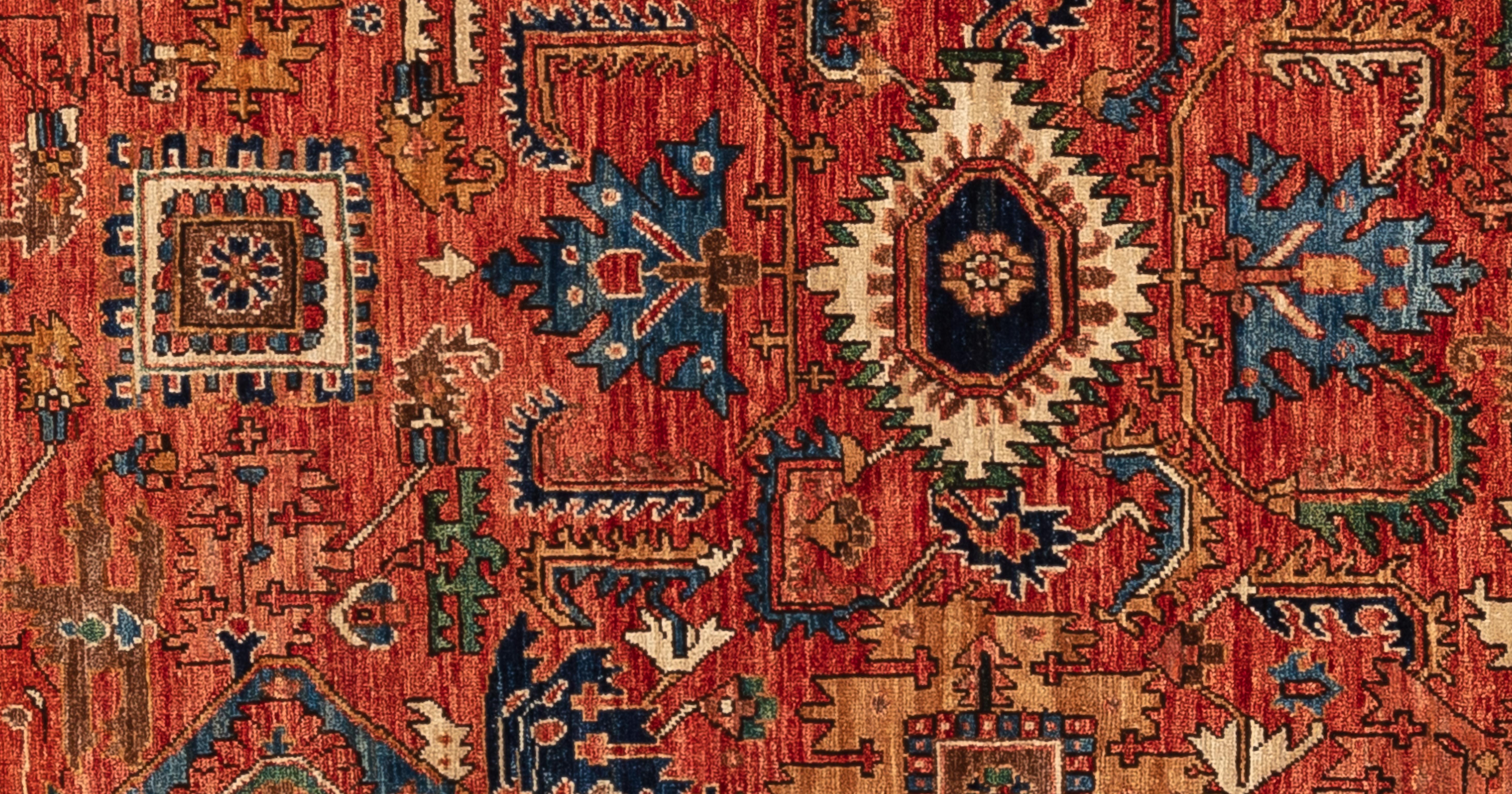 Gönnen Sie sich zeitlose Eleganz mit diesem exquisiten Serapi-Teppich. Handgefertigt mit aufwendigen Motiven und leuchtenden Farben, strahlt sie Wärme und Raffinesse aus. Von Meisterwebern handgewebt und aus 100 % Wolle gefertigt, verspricht die