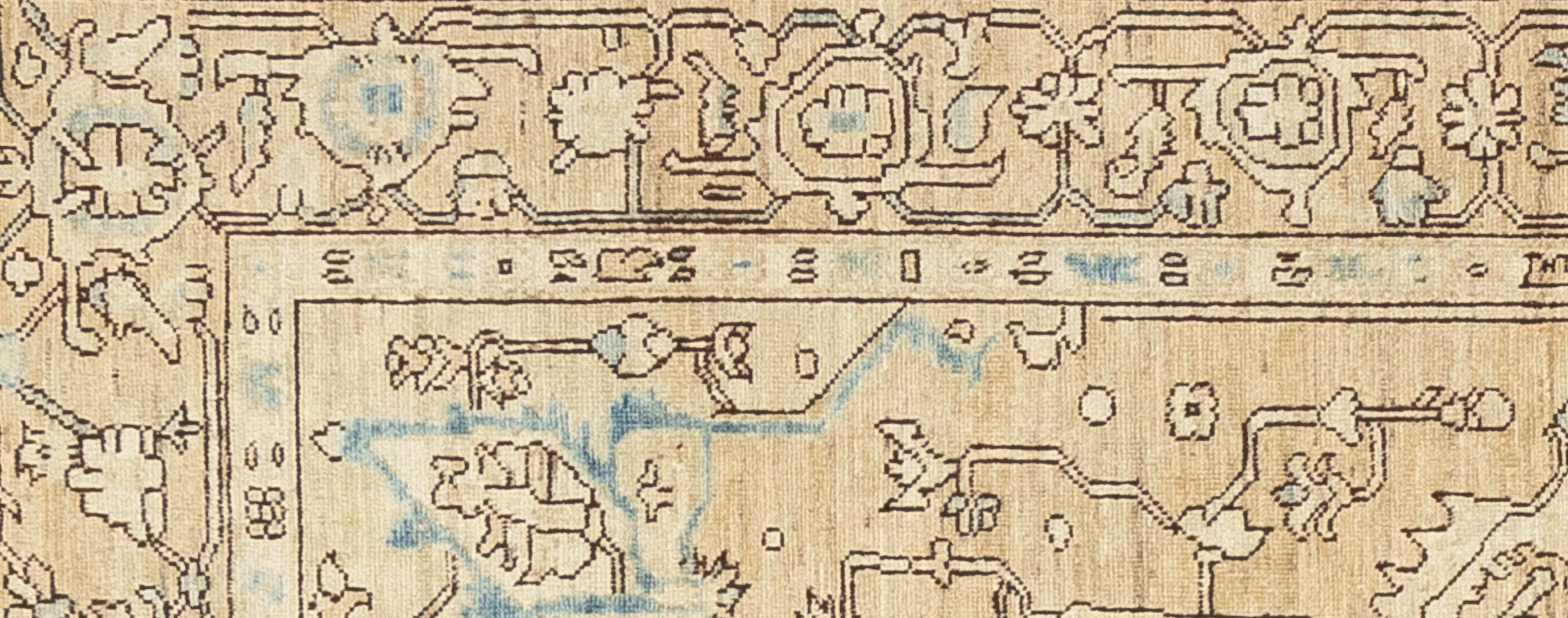 Hand-Woven 21st Century Serapi For Sale