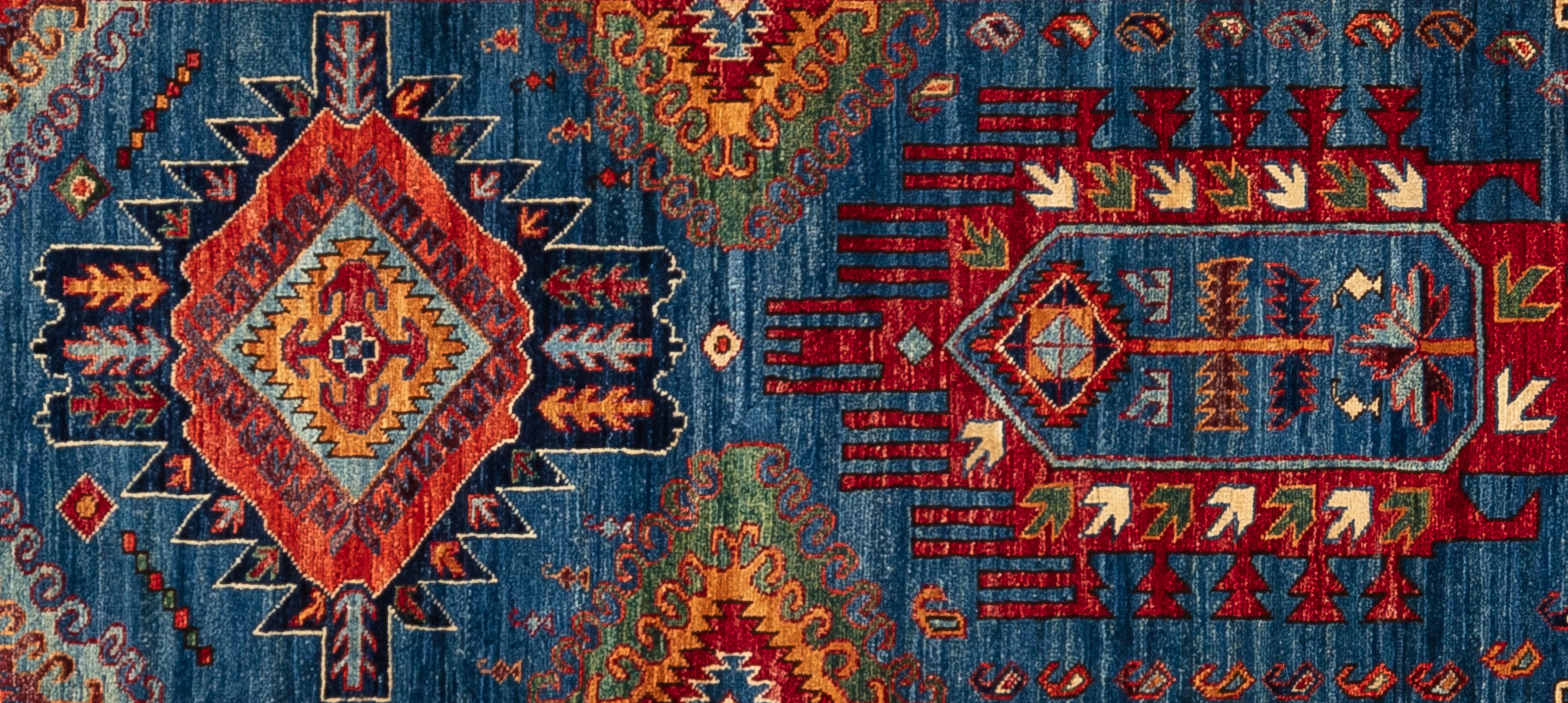 Hand-Woven 21st Century Serapi Runner For Sale