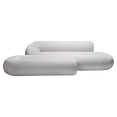 21st Century Serpentine Curved Modular System Sofa by Christophe de la Fontaine
