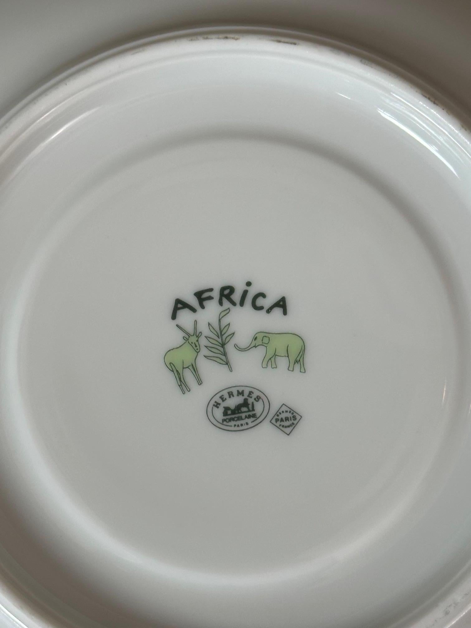 21st century Set of Four Tea Cups by Hermes 3
