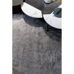21st Cent Shiny Classic Modern Grey Rug by Deanna Comellini In Stock 200x300 cm