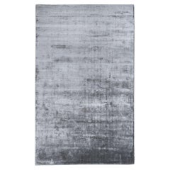 Tapis gris classique et brillant du 21e siècle de Deanna Comellini, en stock, 200 x 300 cm