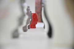 21st Century, Sicilian Moor' Head Design, Ceramic Vases, Made in Italy Handmade