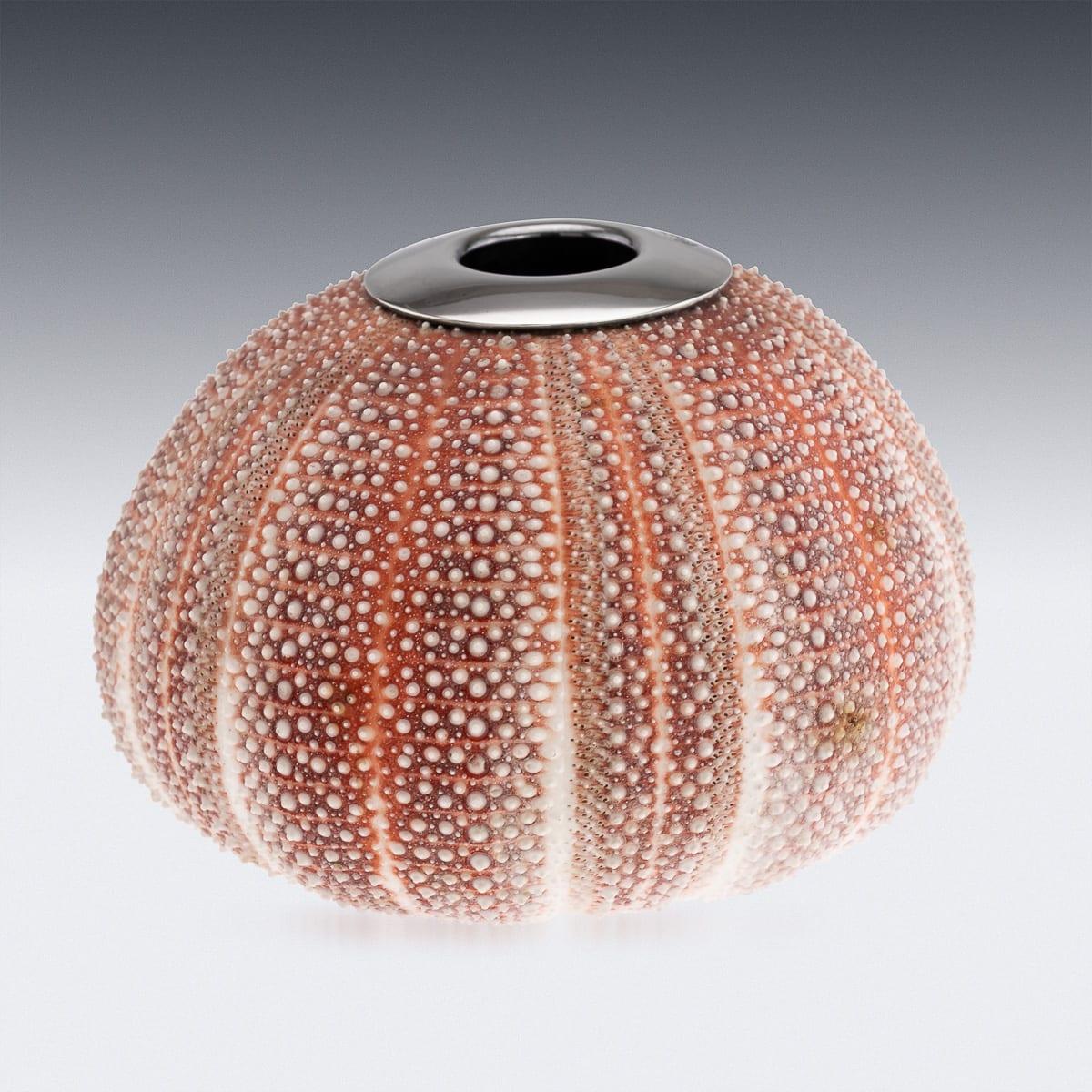 Other 21st Century Silver-Mounted Sea Urchin Match Striker, London C.2006 For Sale