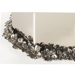 21st Century silvered brass liquid soap dispenser