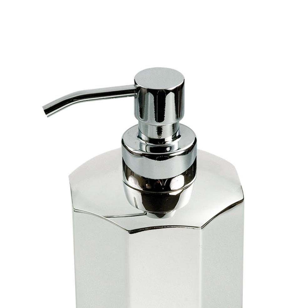 Louis XVI 21st Century silvered brass liquid soap dispenser  For Sale