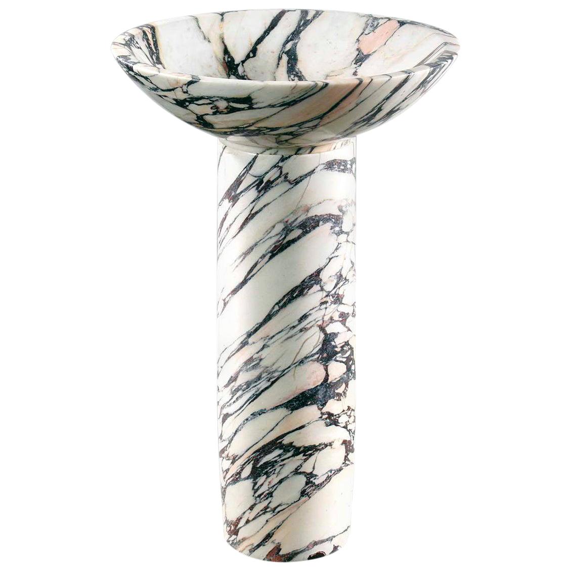 21st Century Single Consolle Marble Bathroom Washbasin by Arch. Mario Bellini For Sale