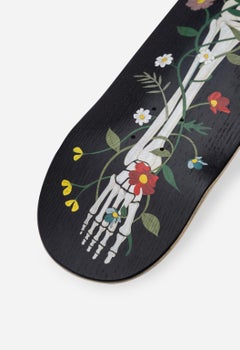 21st Century Skateboard Marcantonio Wood Inlay Scapin Black