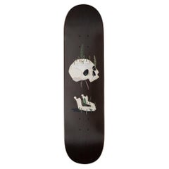 21st Century Skateboard Marcantonio Wood Inlay Scapin Black