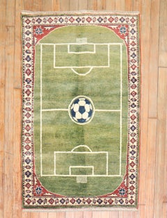 21st Century Soccer Stadium Pattern Rug