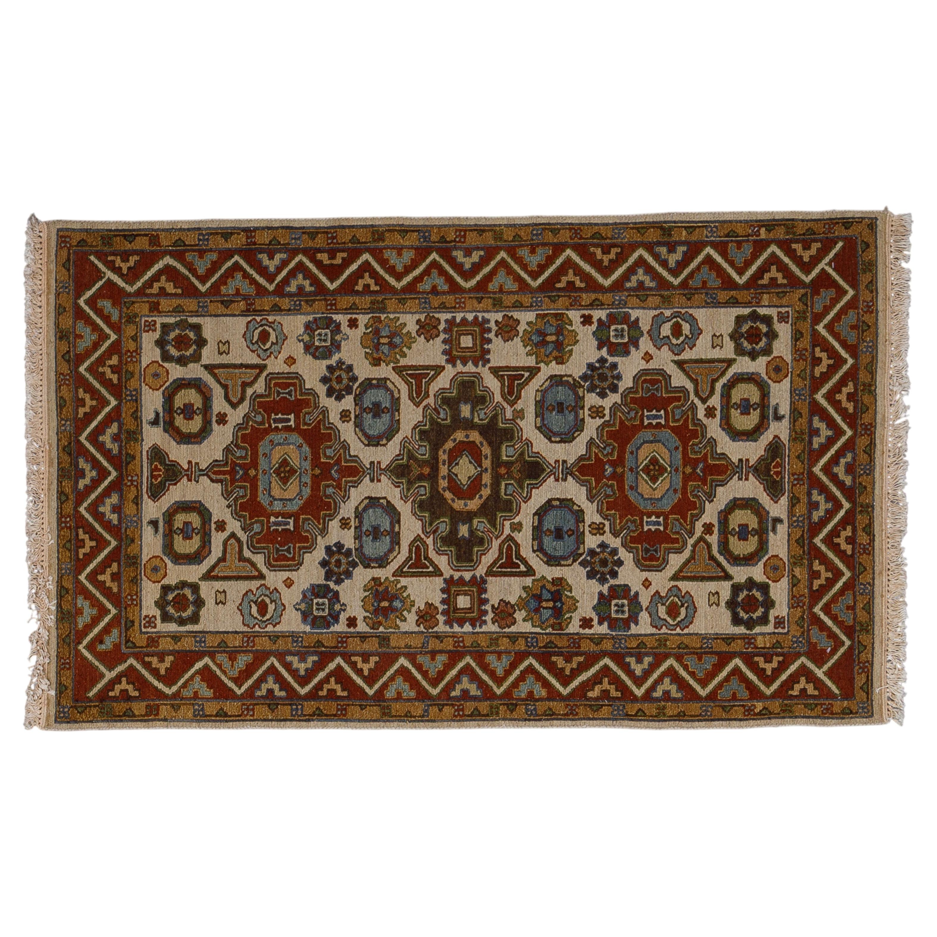 Soumak-Teppich des 21. Jahrhunderts im Angebot