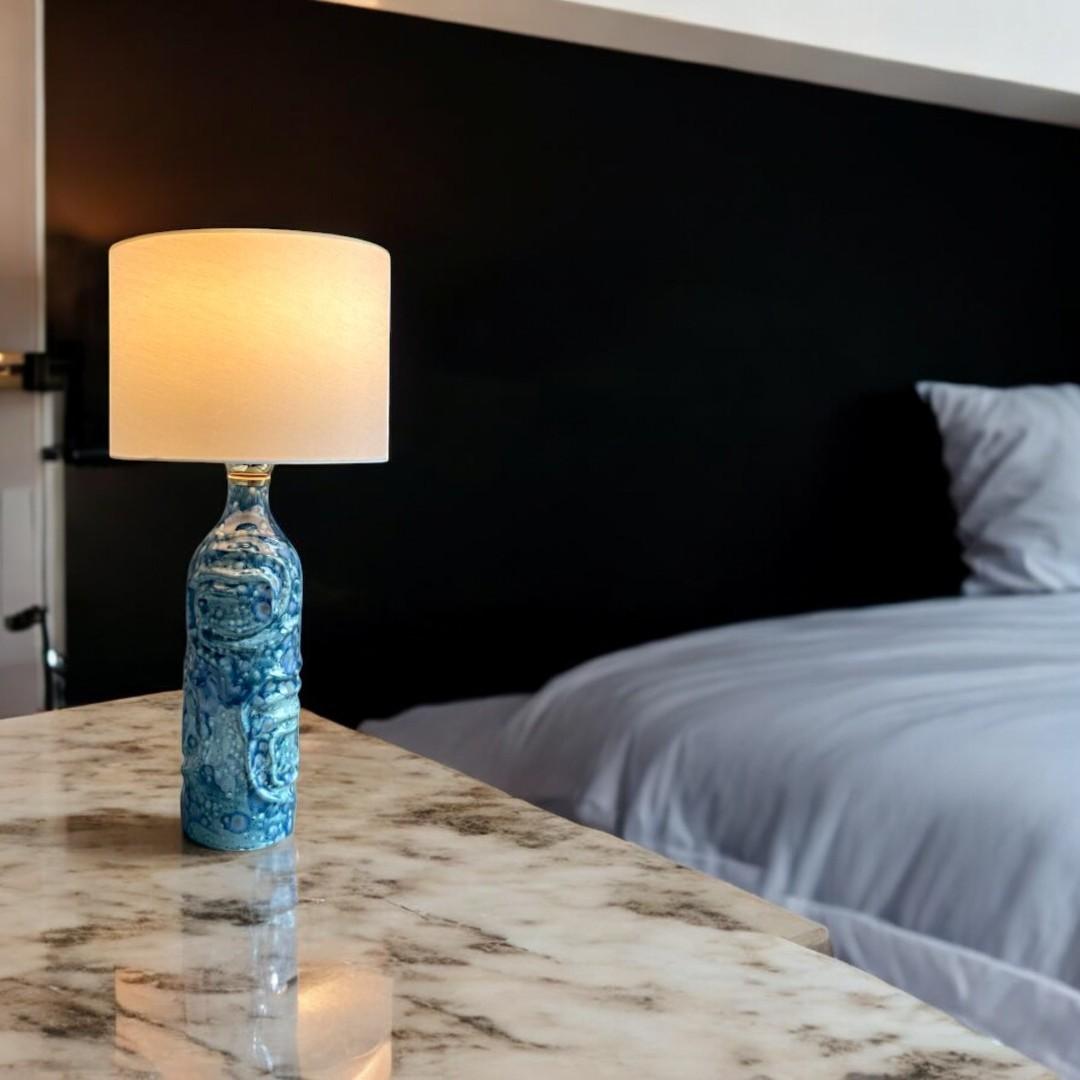 XXIe siècle et contemporain Lampe de table de nuit étoilée du 21e siècle par Busra Ozdemir - Moderne, céramique en vente