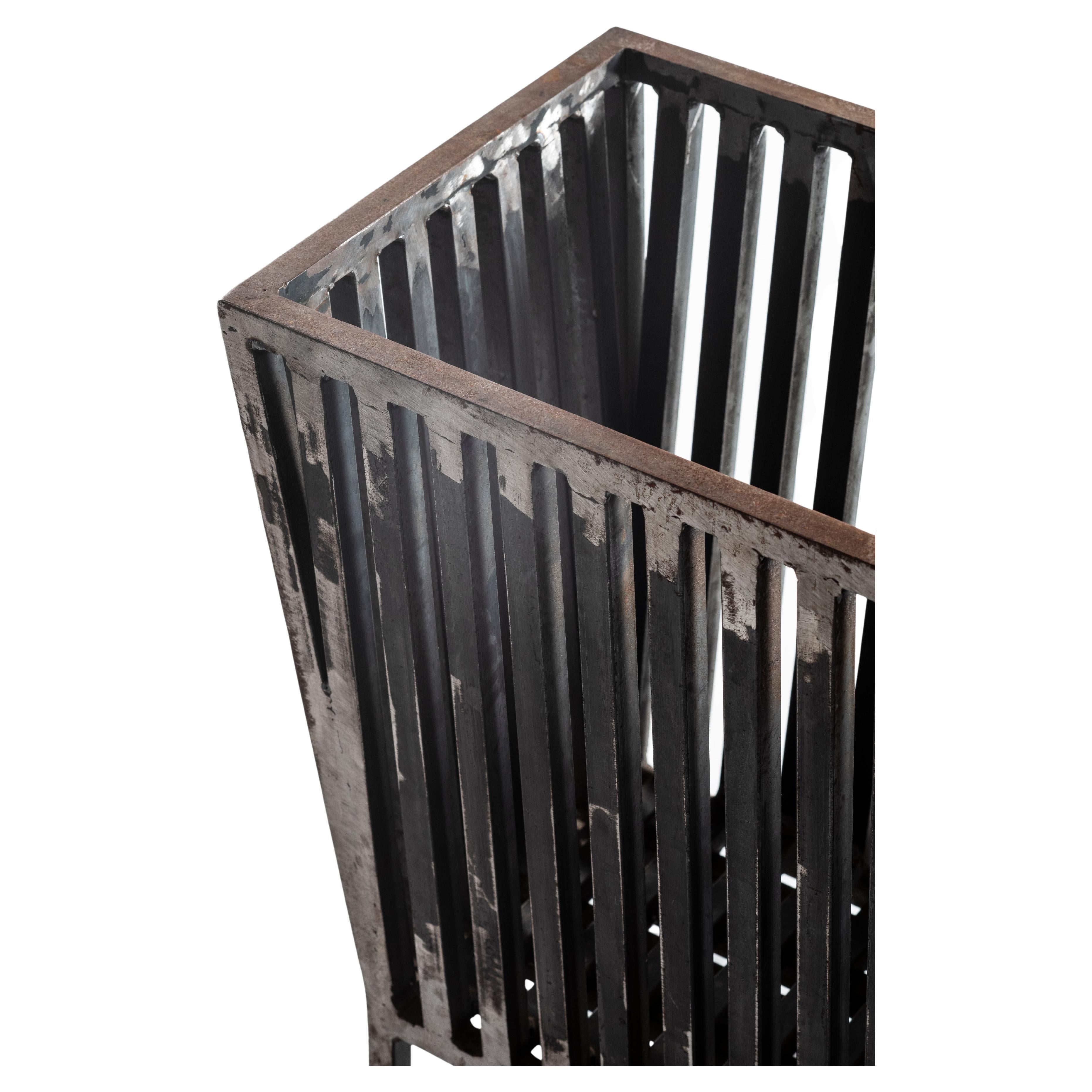 21st Century Steel Fire Grate, The Kitchen Firegrate In New Condition In Lisciano Niccone, Perugia