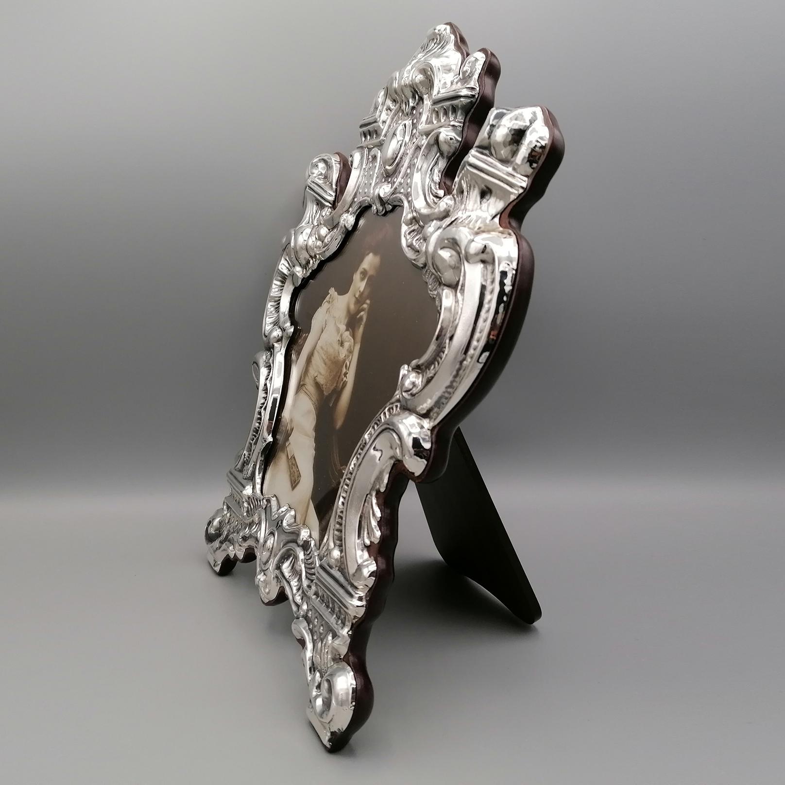 Hand-Crafted 21st Century Sterling Silver Baroque 
