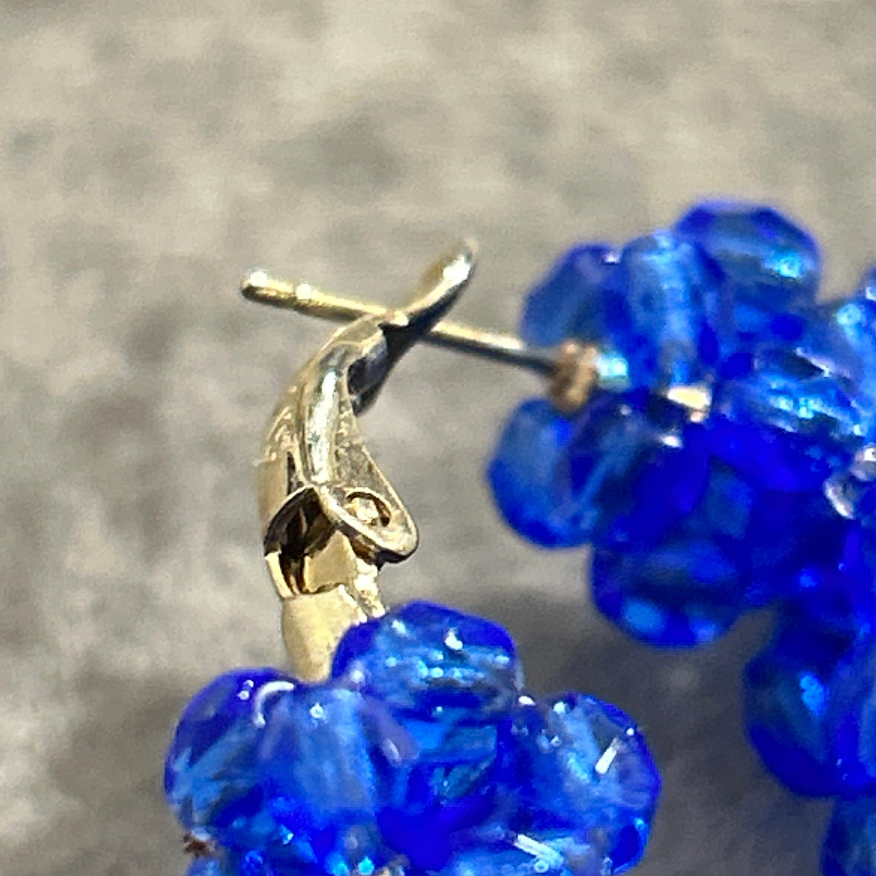 Pendientes de eslabones rectangulares azules del siglo XXI de Coppola e Toppo en venta 5
