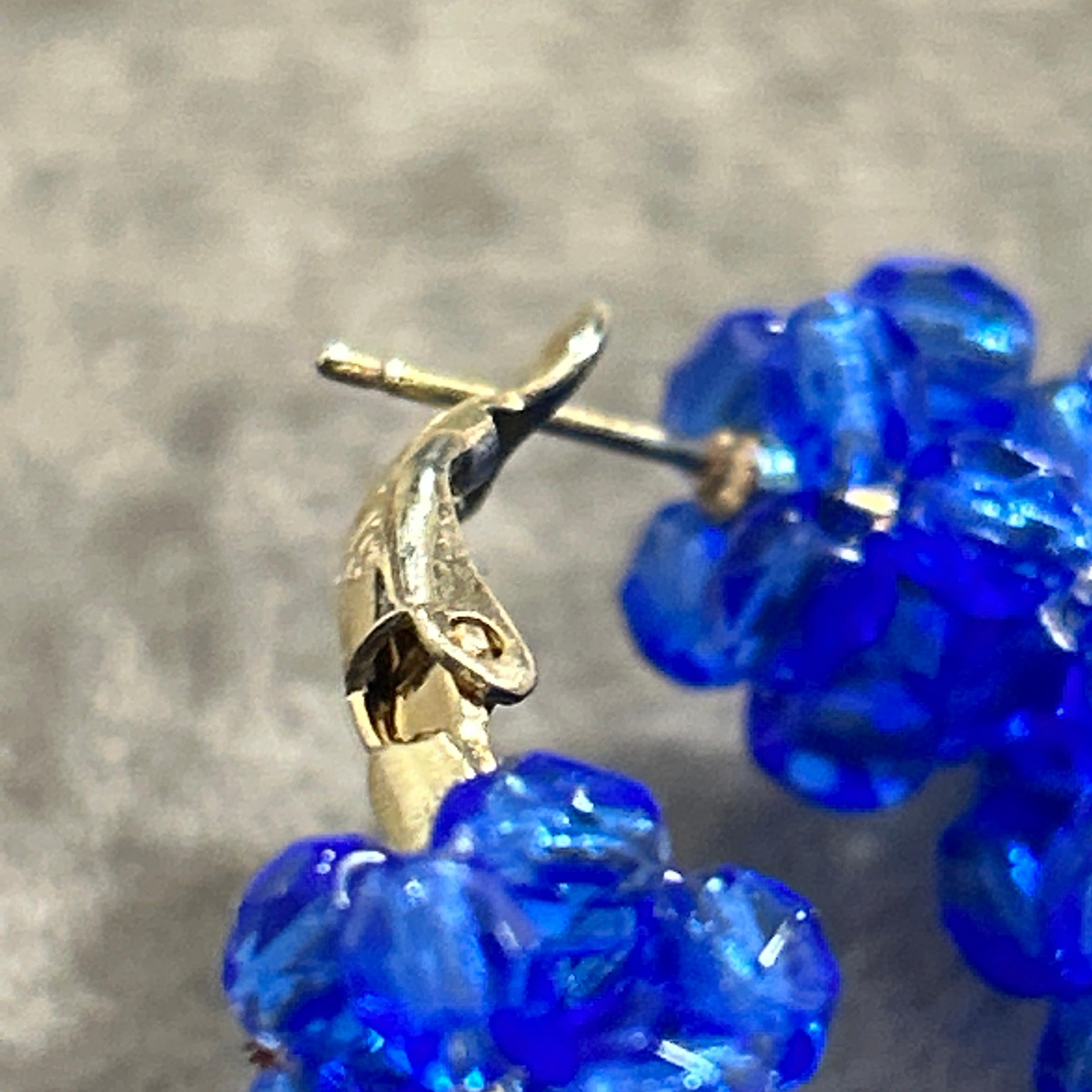 Pendientes de eslabones rectangulares azules del siglo XXI de Coppola e Toppo en venta 4