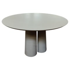 21st Century Studio A Irvine Tavolo da pranzo circolare in cemento polvere D123 cm