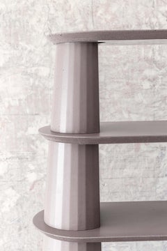 Pulver-Zement-Bücherregal, Studio Irvine Fusto, 21. Jahrhundert