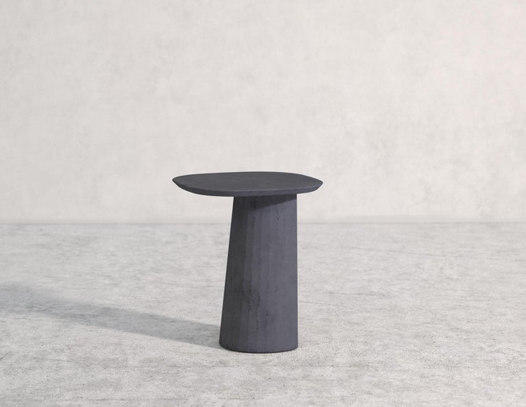 21st Century Studio Irvine Fusto Concrete Coffee Table Green Fir Cement Mod.II For Sale 6