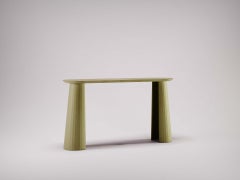 21st Century, Studio Irvine Fusto Console Table Mod, I Concrete Yellow Cement