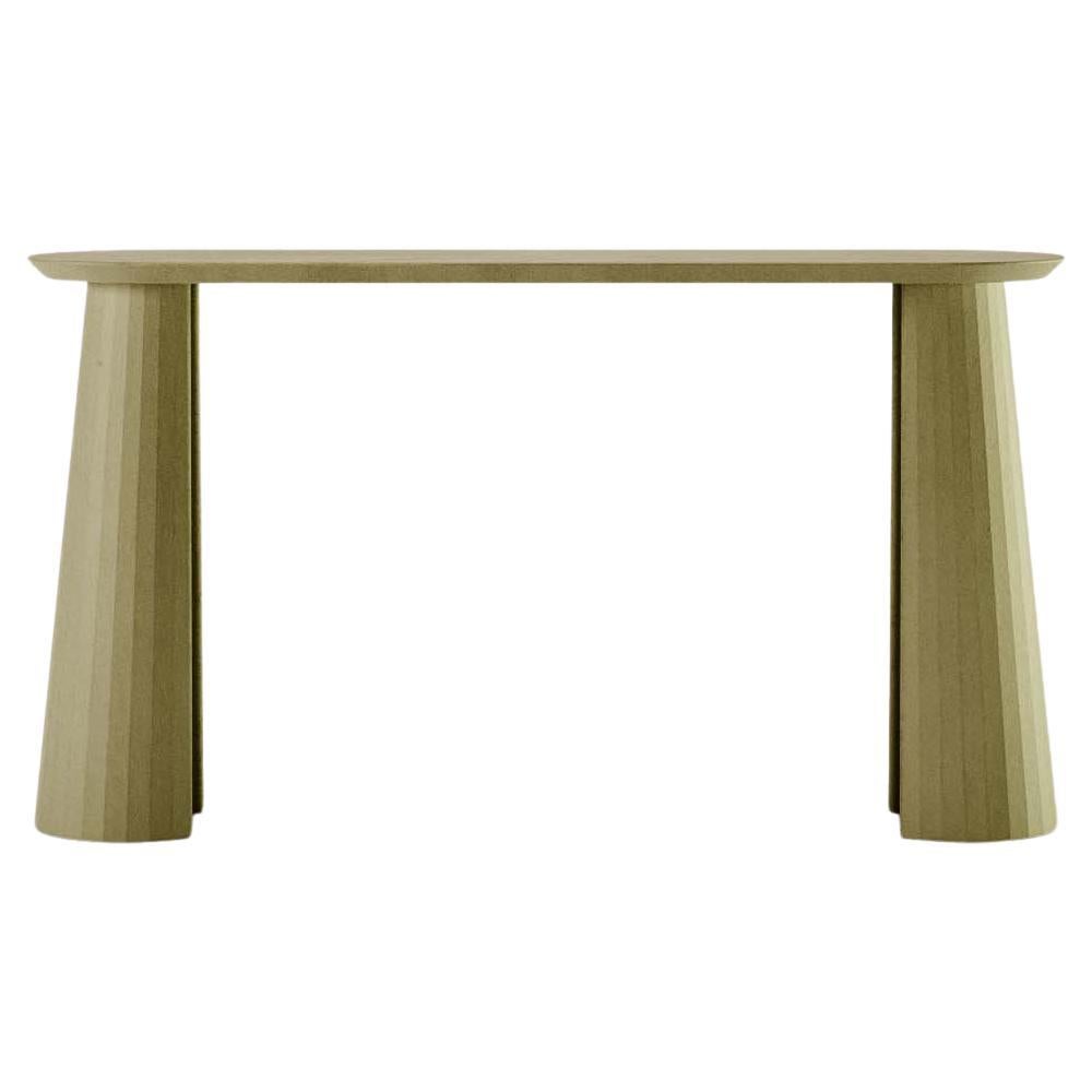 21st Century, Studio Irvine Fusto Console Table Mod, I Concrete Yellow Cement For Sale