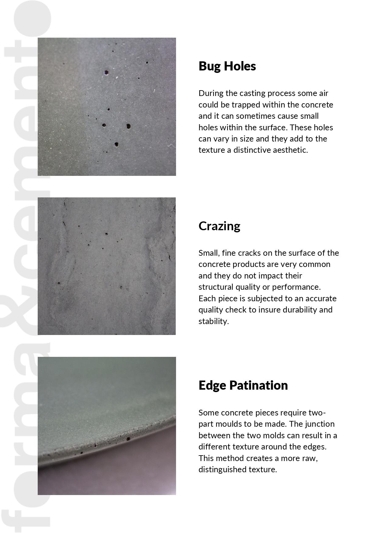 Studio Irvine Fusto Rechteckiger Esstisch mit Tinte und Zementfarbe, 21. Jahrhundert im Angebot 6