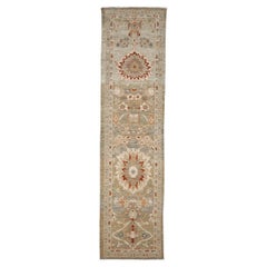 Siglo XXI Sultanabad Master 3x12 Alfombra de Pasillo Caqui, Óxido y Pizarra
