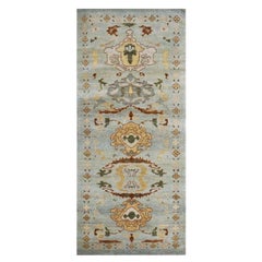 21st Century Sultanabad Master 3x6 Slate, Beige, & Brown Hallway Runner Rug
