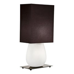 21st Century Sultani Small Table Lamp in Milk-White by Leonardo Ranucci