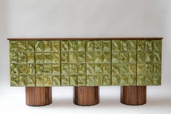 21st Century "Surfaced Cabinet Moss" by Rem Atelier, Netherlands