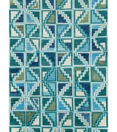 21st Century Swedish Inspired Contemporary Indian Large Carpet by Galerie Shabab