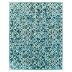 21st Century Swedish Inspired Contemporary Indian Large Carpet by Galerie Shabab
