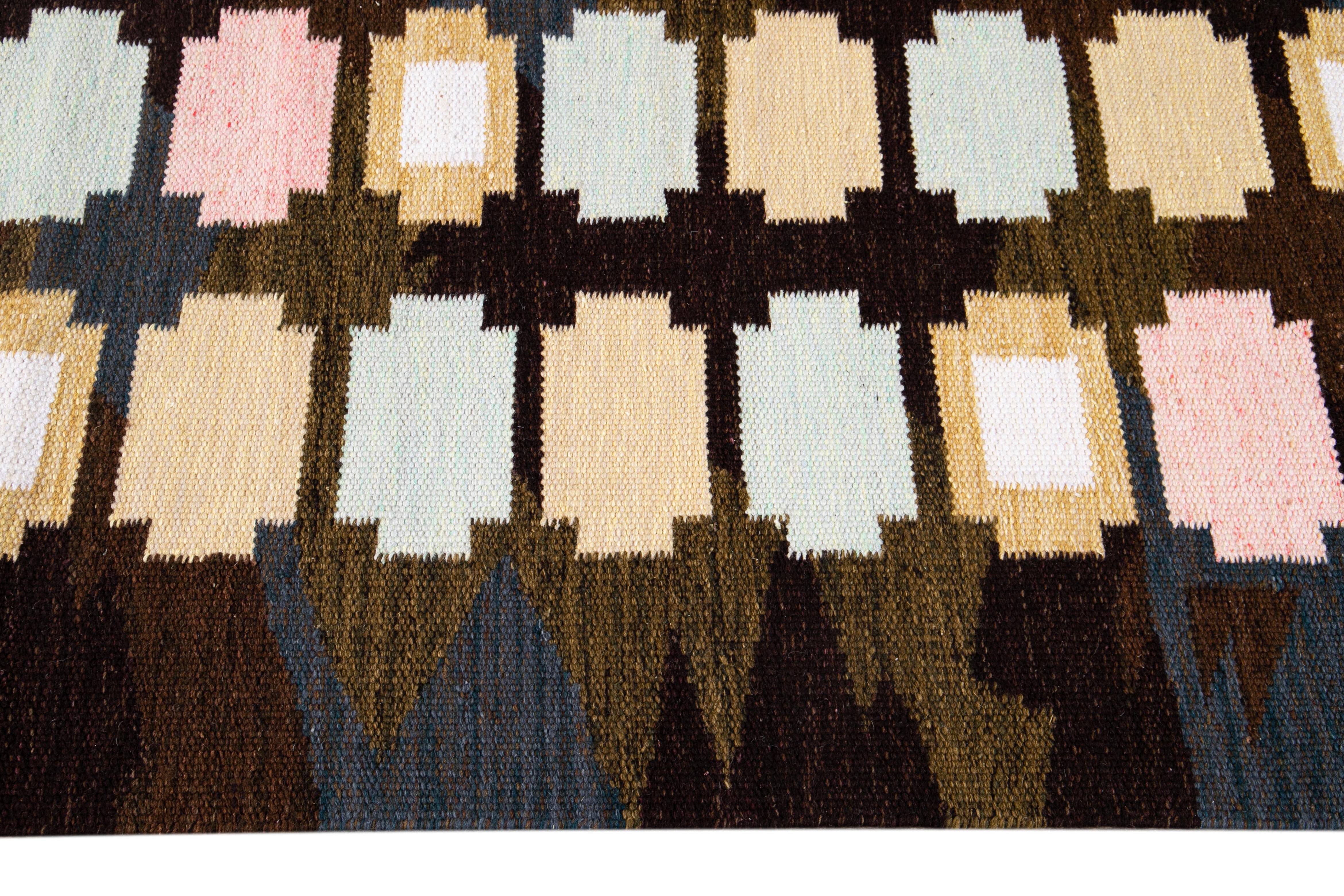  21st Century Modern Swedish-Style Wool Rug  For Sale 4