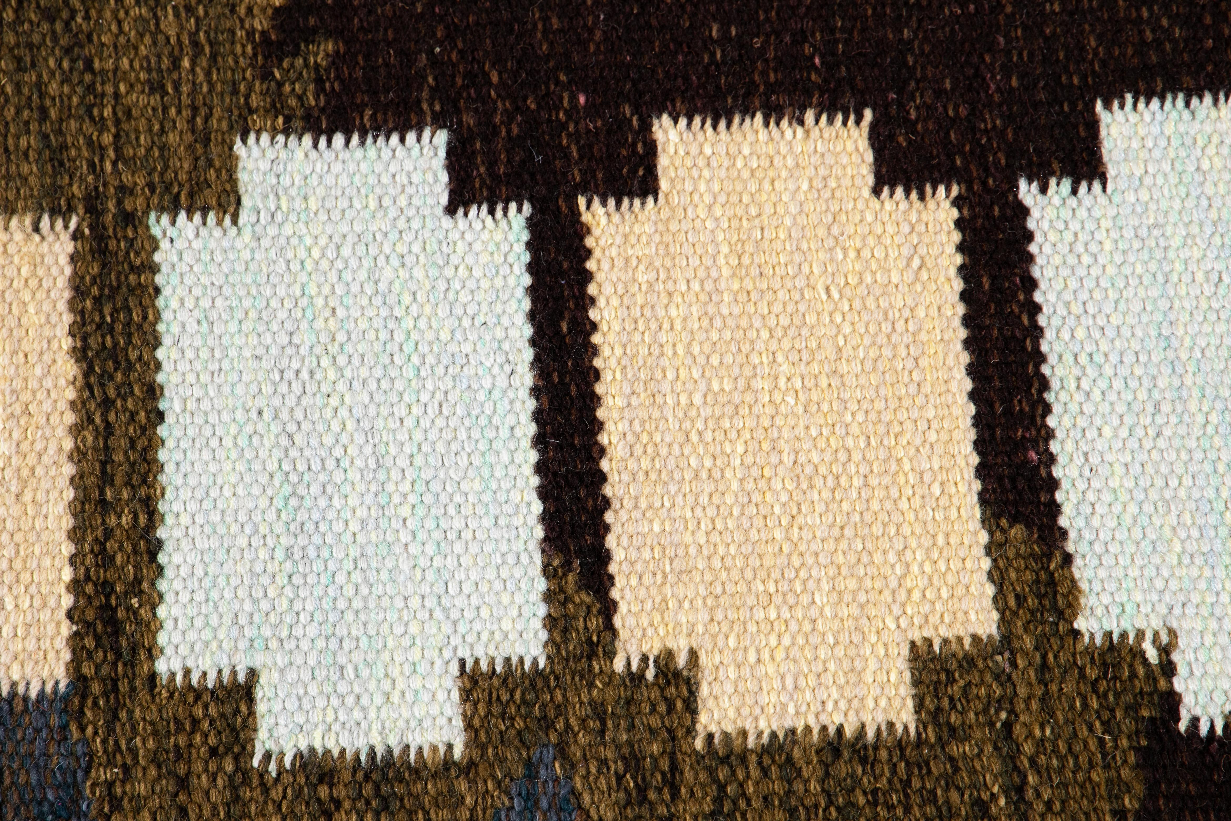  21st Century Modern Swedish-Style Wool Rug  For Sale 6