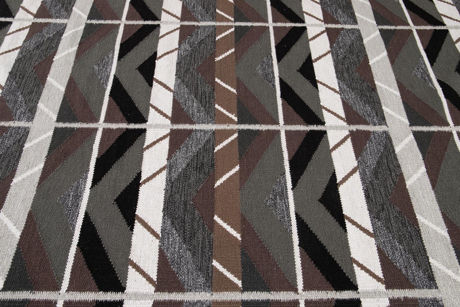 Contemporary 21st Century Swedish Style Rug For Sale