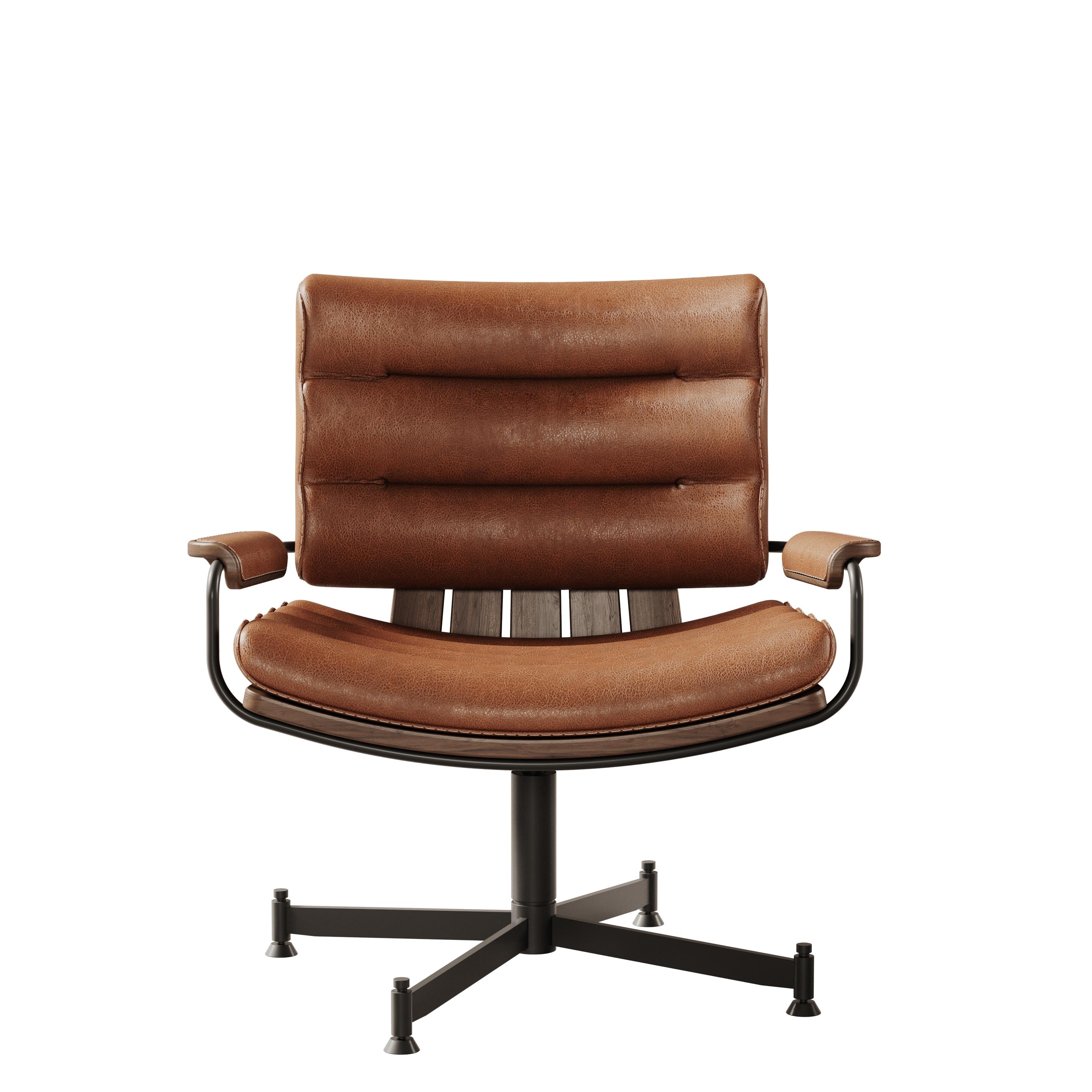 Designed for meaningful meetings and crucial decisions making, the Thomas office chair tributes Thomas Brassey. Brassey was a prestigious member of the privileged Brooks' Gentlemen Club, he was also a British Liberal politician and Governor of