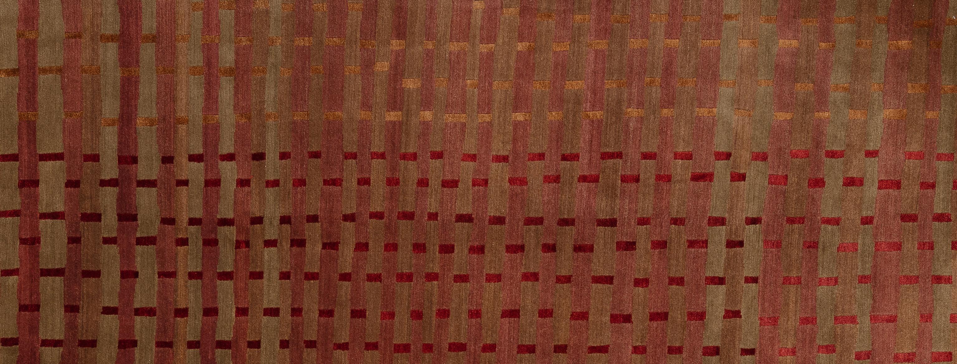 Tibet-Teppich des 21. Jahrhunderts (Nepalesisch) im Angebot